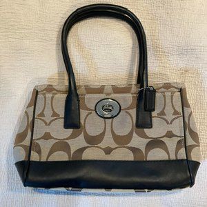 Vintage Coach Signature Satchel